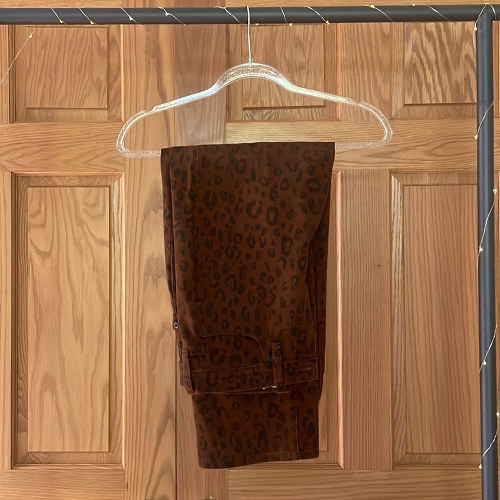Universal Threads Leopard Jeans